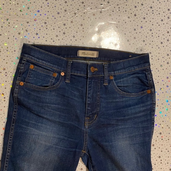 Madewell 9” High Riser Skinny Jeans in Polly Wash - Picture 4 of 8